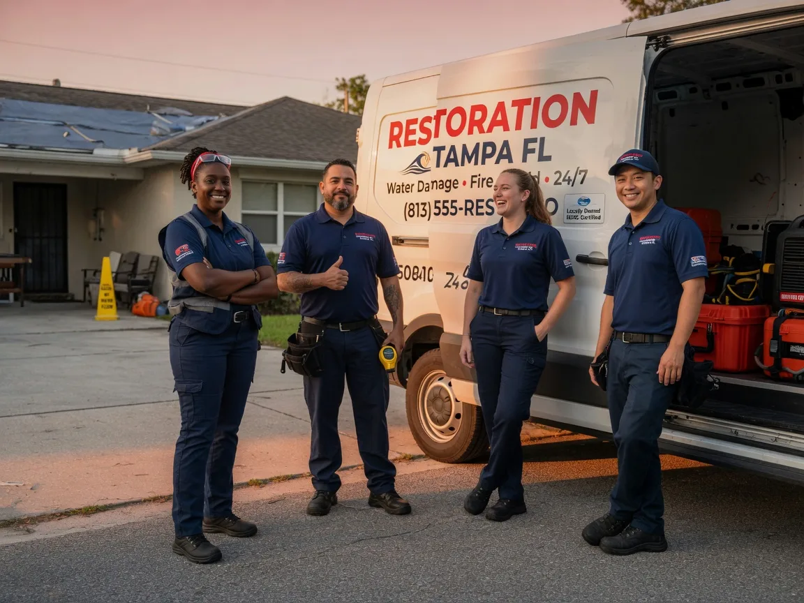 Water Damage Restoration company in San Jose, IL